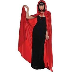 Adult ' Enchanting Red Hooded Cape Costume